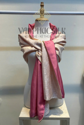 Khăn Choàng Lụa Vân cổ Hoa LyLy
